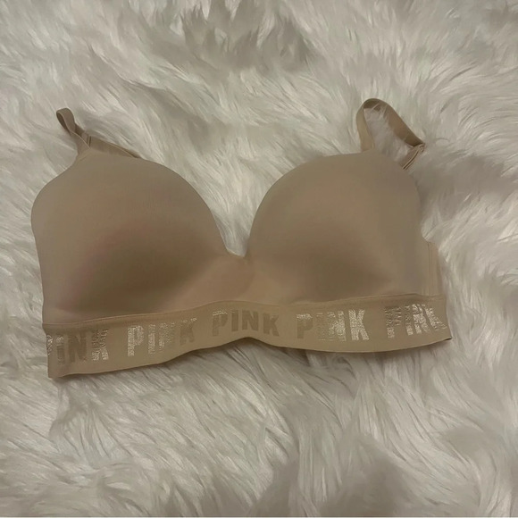 Pink wear everywhere wireless lightly lined bra - Picture 1 of 7